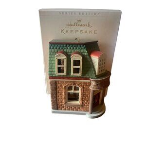 hallmark keepsake corner bank nostalgic houses and shops